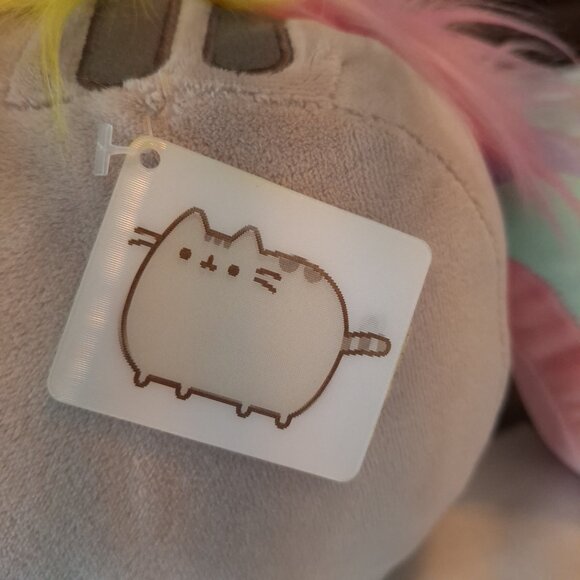 2016 GUND Pusheen Pusheenicorn Rainbow Cat 12.5" Stuffed Animal Plush Anime - Picture 3 of 10